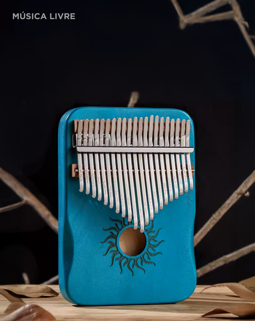 Kalimba - piano de dedo para amantes da música iniciantes