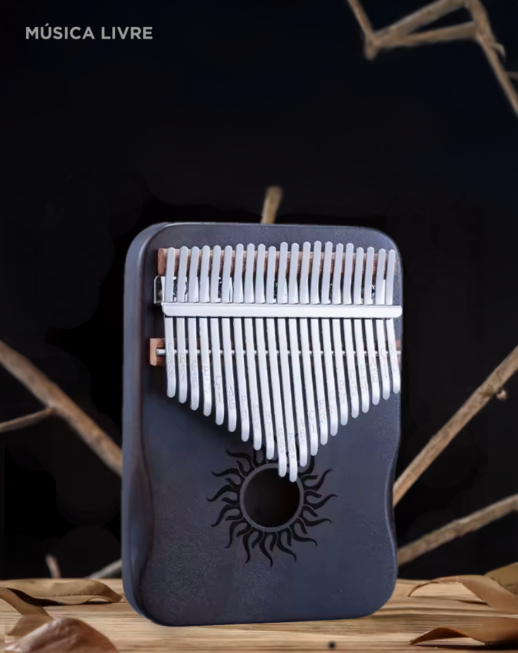 Kalimba - piano de dedo para amantes da música iniciantes