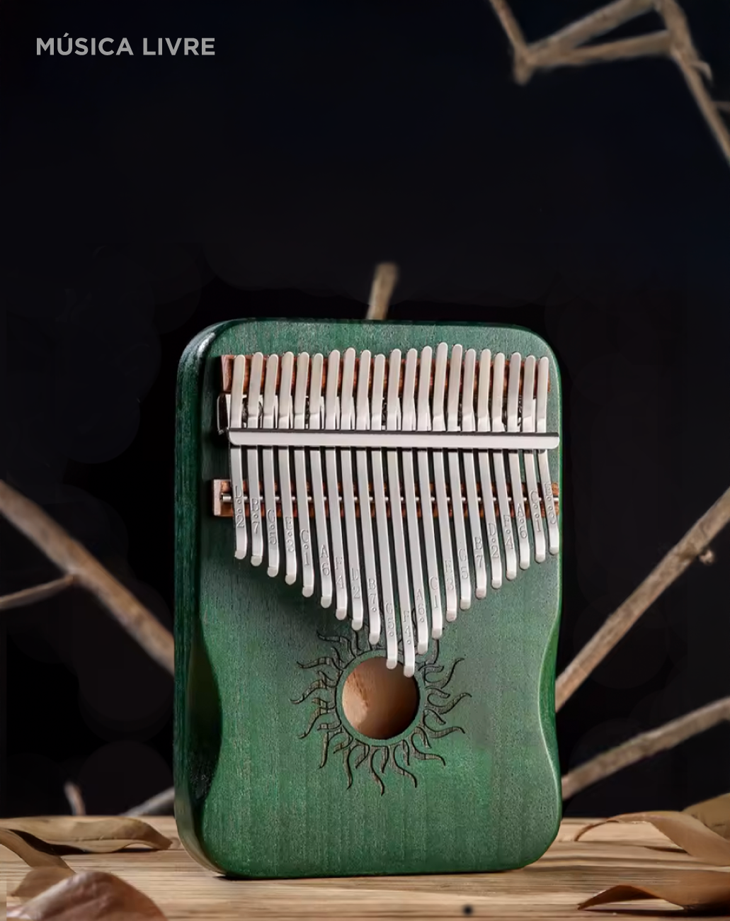 Kalimba - piano de dedo para amantes da música iniciantes