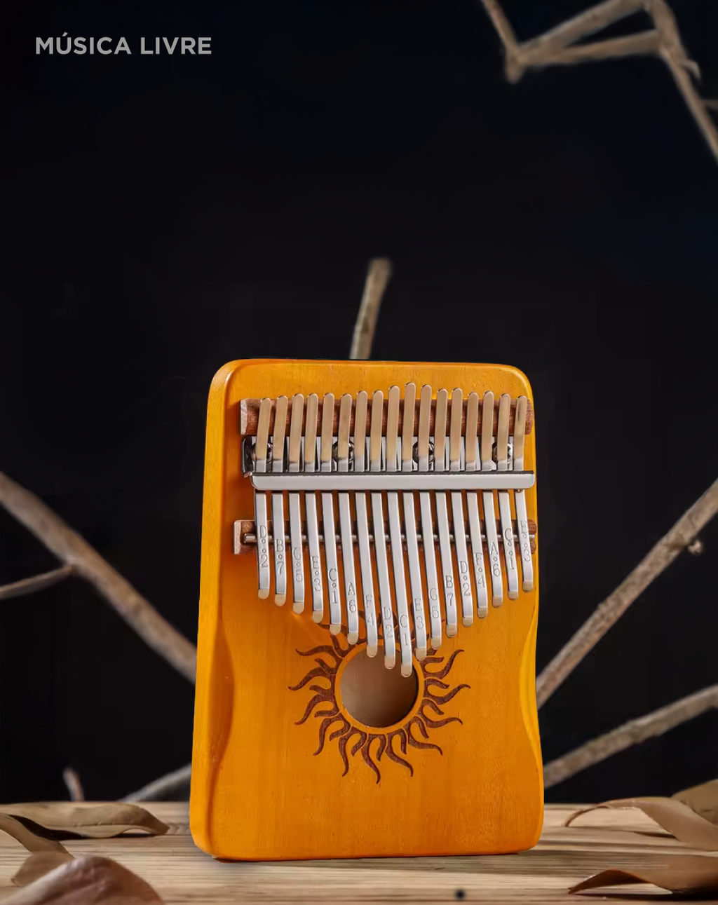 Kalimba - piano de dedo para amantes da música iniciantes