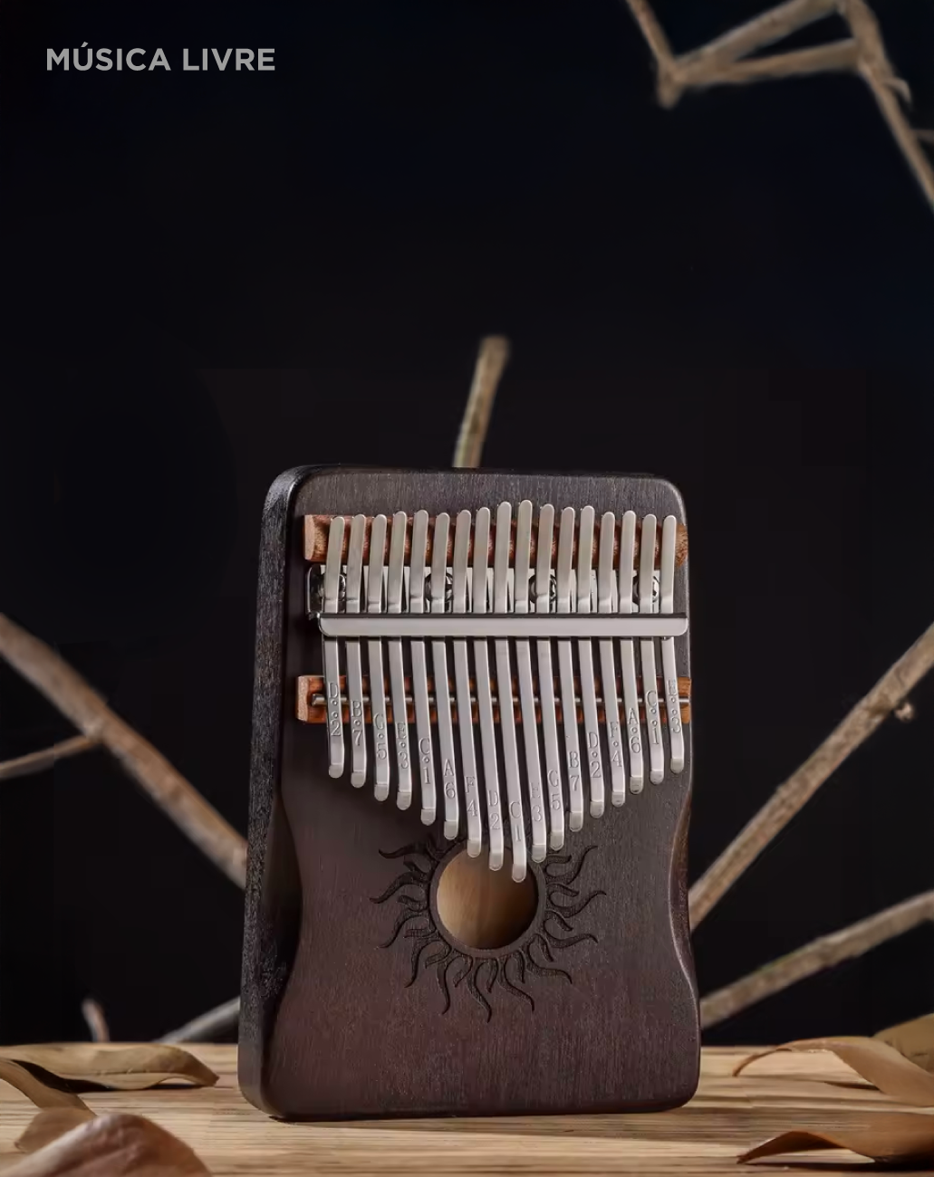Kalimba - piano de dedo para amantes da música iniciantes