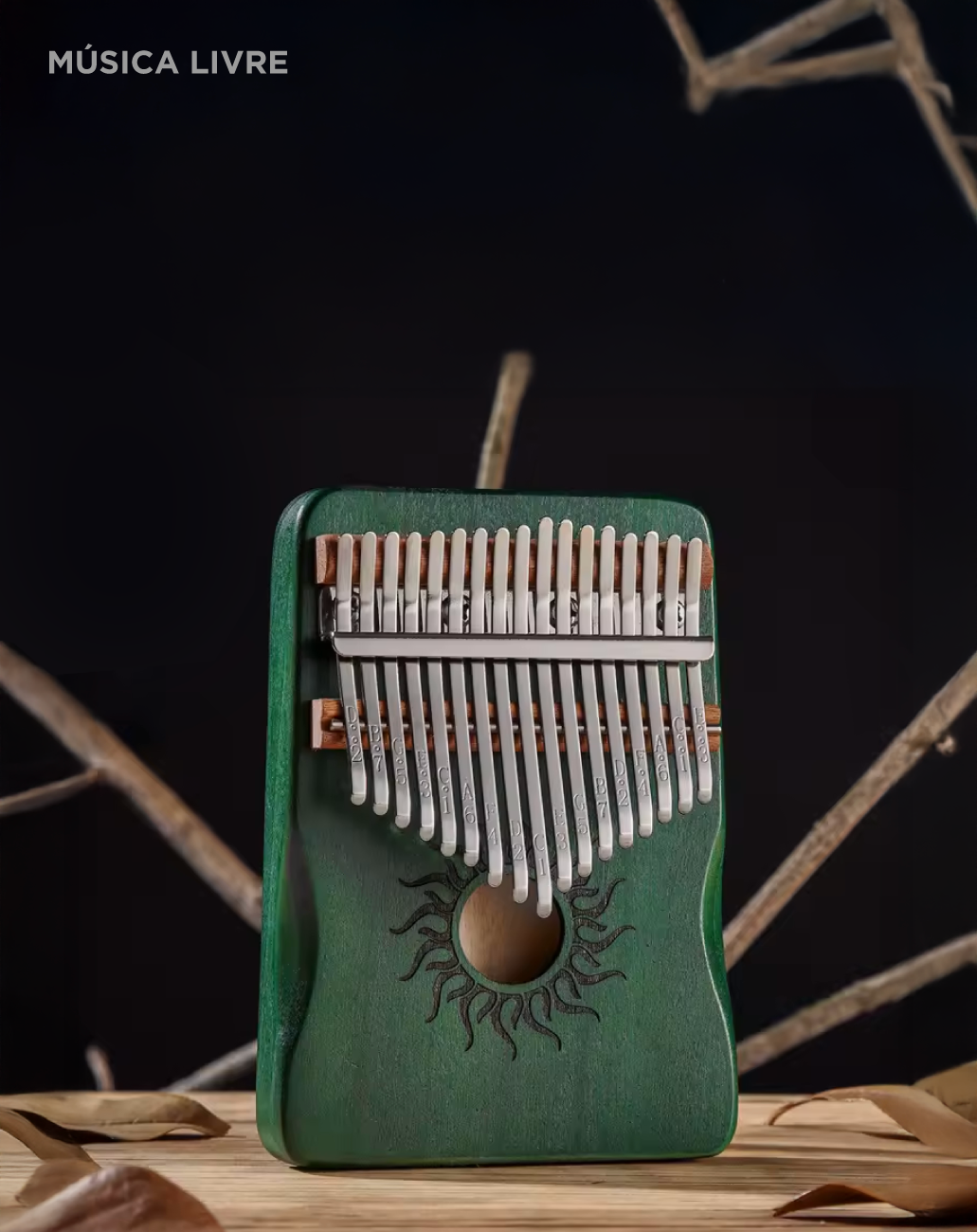 Kalimba - piano de dedo para amantes da música iniciantes