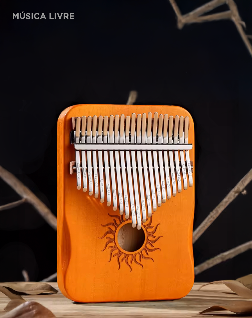Kalimba - piano de dedo para amantes da música iniciantes