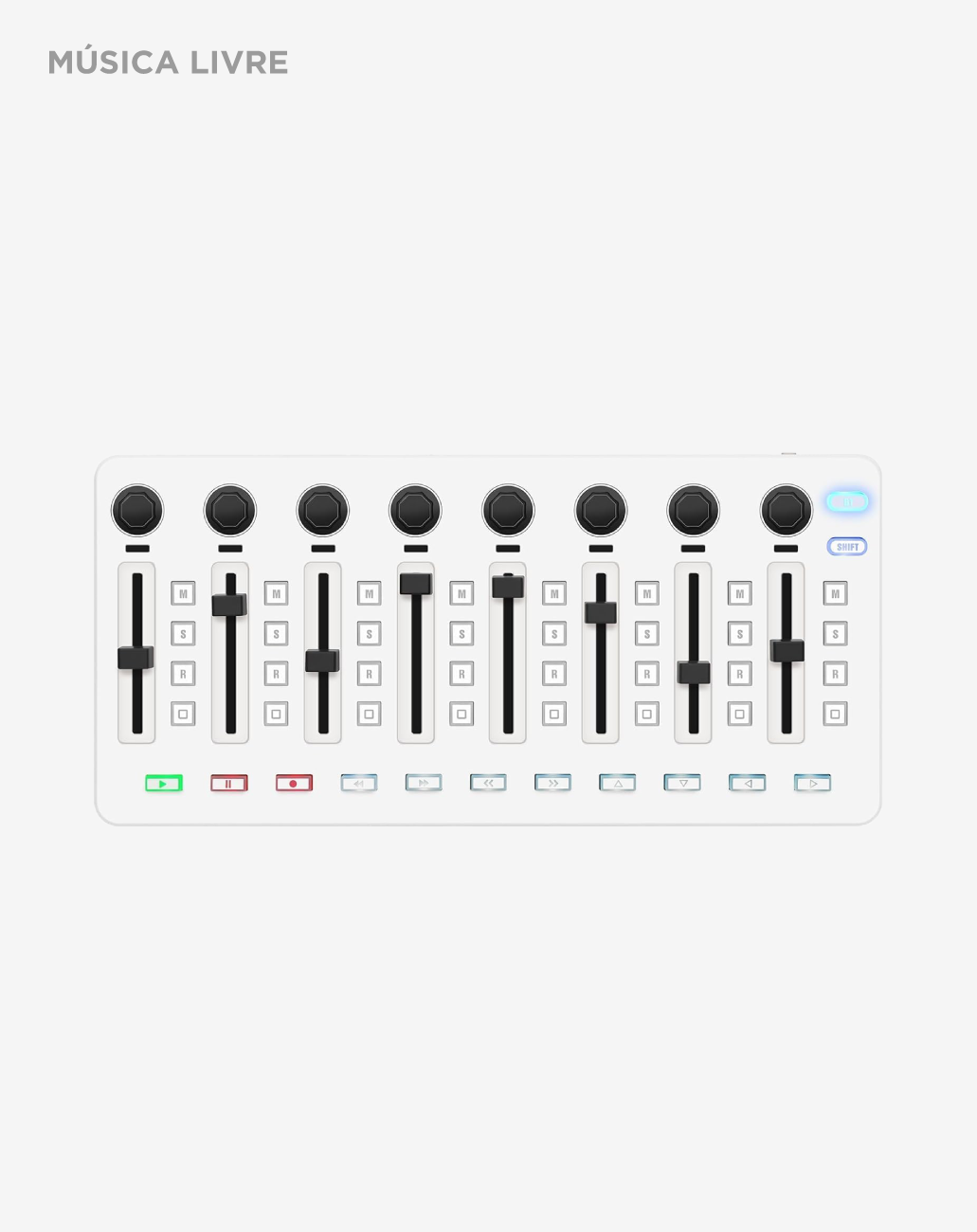 Controlador M-Wave MIDI SMC-Mixer