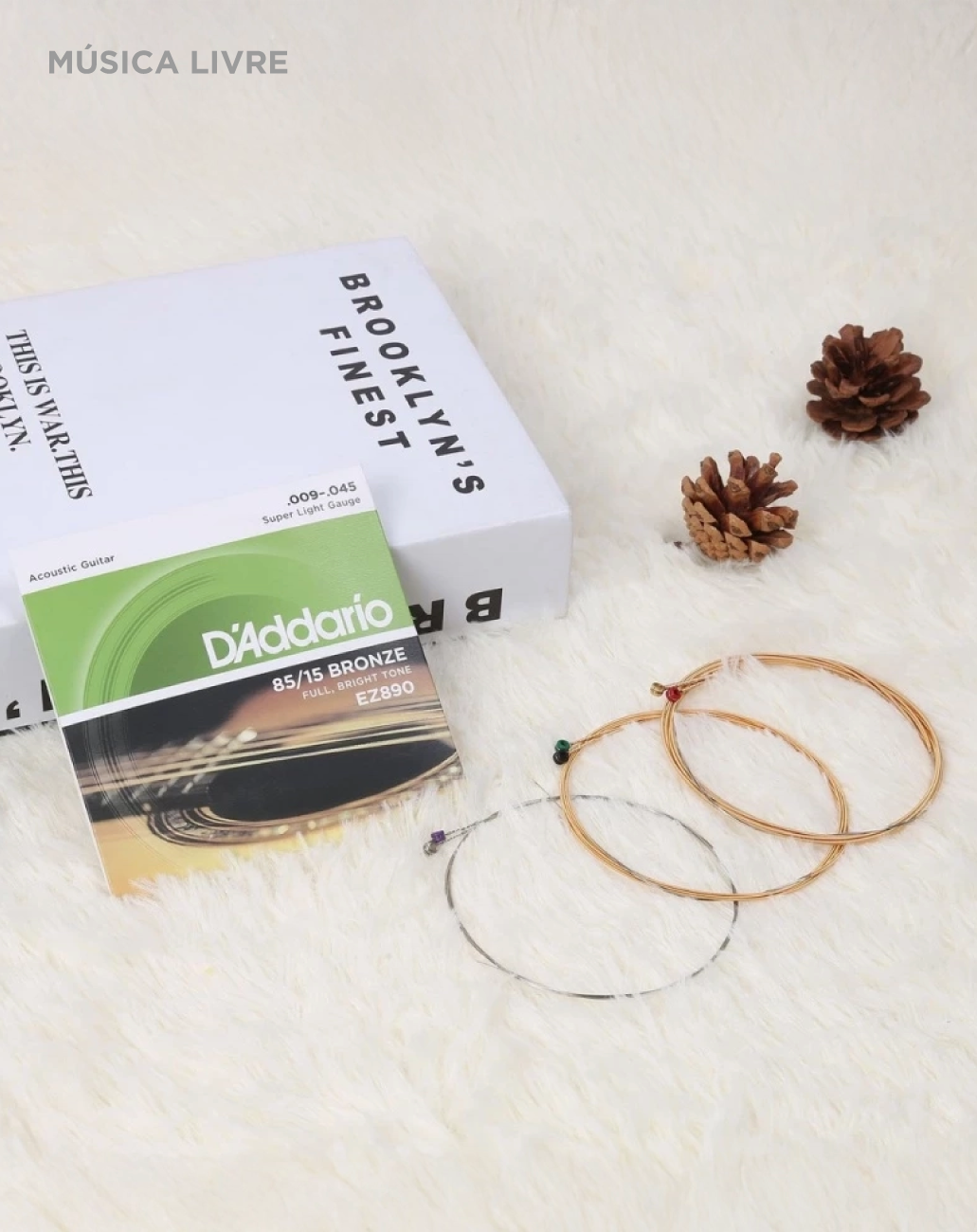 Acordoamento D’Addario para violão