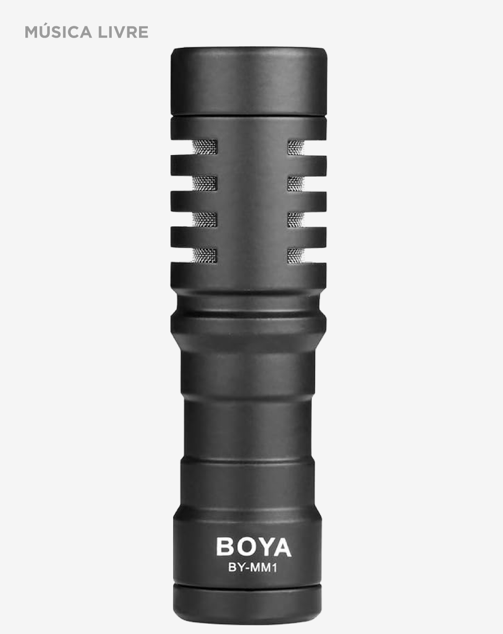 Microfone Boya BY-MM1 Condensador Cardioide Preto