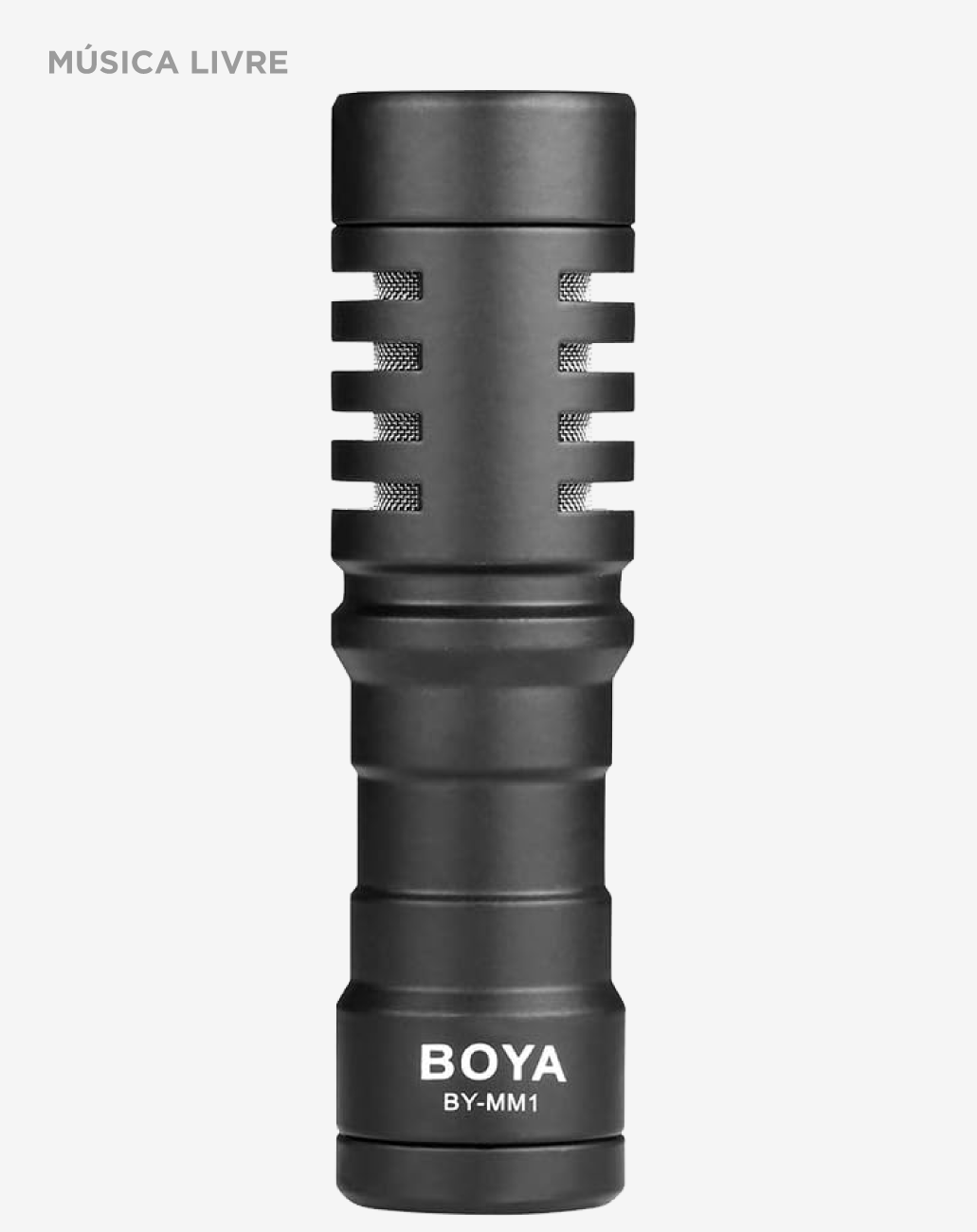 Microfone Boya BY-MM1 Condensador Cardioide Preto