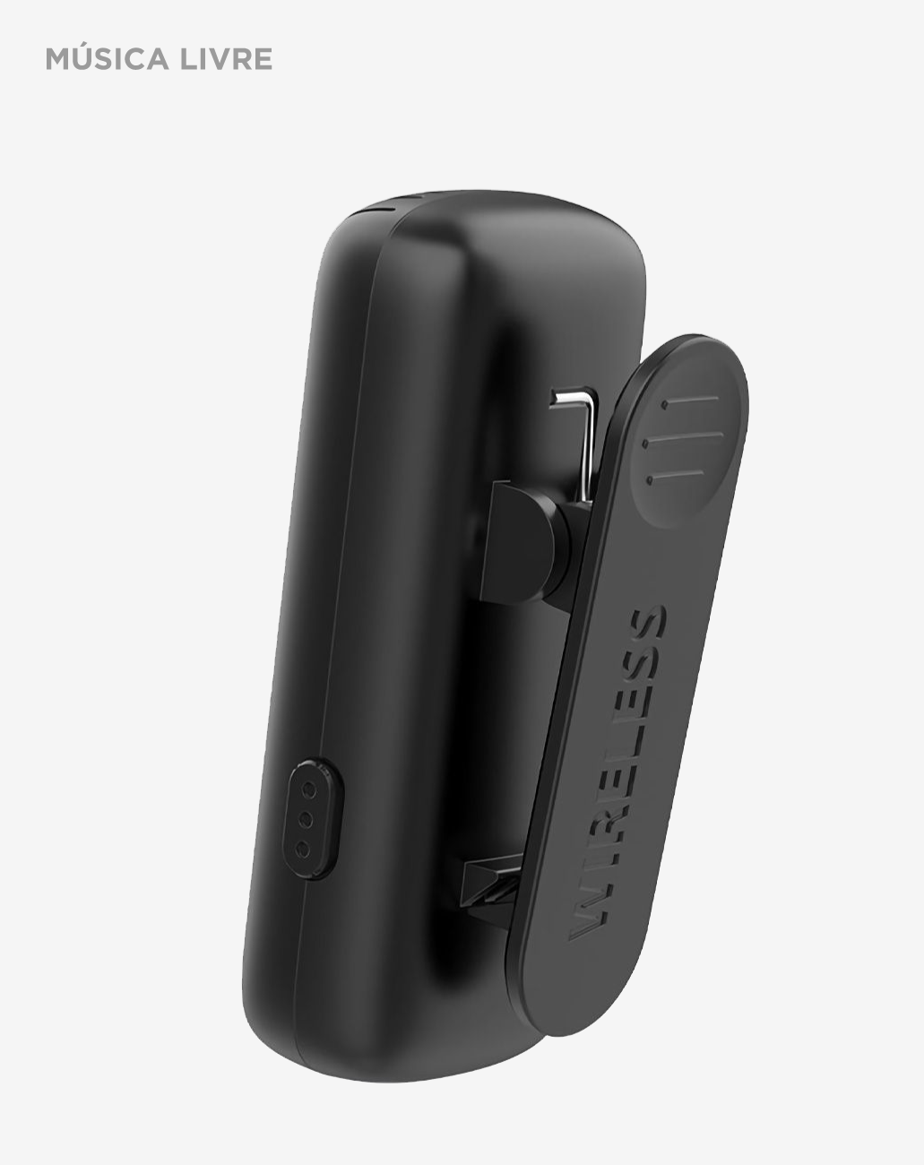 Microfone Ulanzi J12 Wireless Lapela