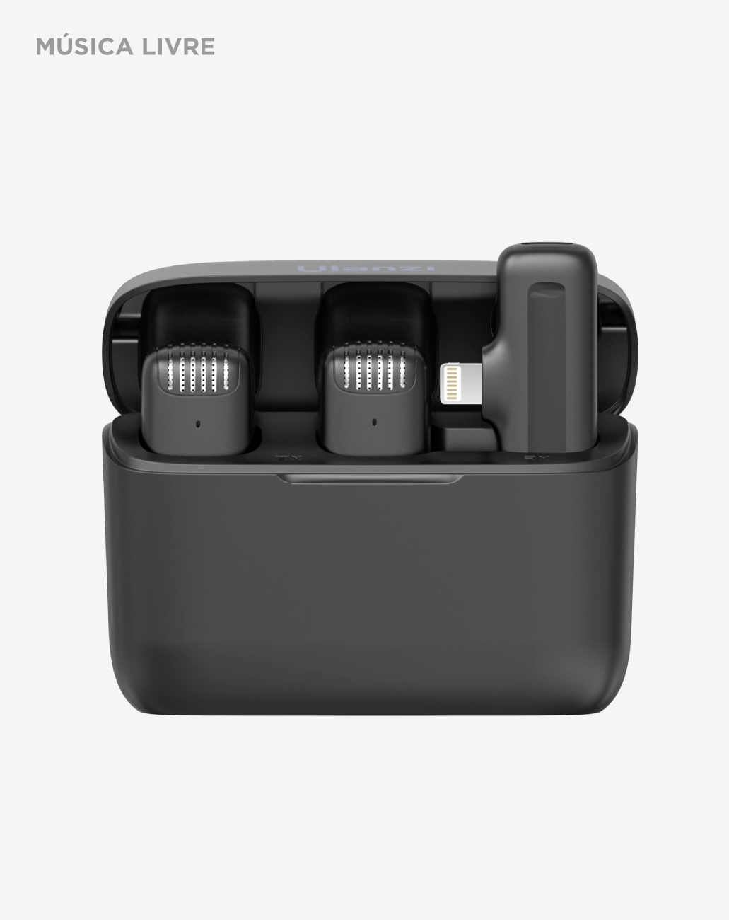 Microfone Ulanzi J12 Wireless Lapela