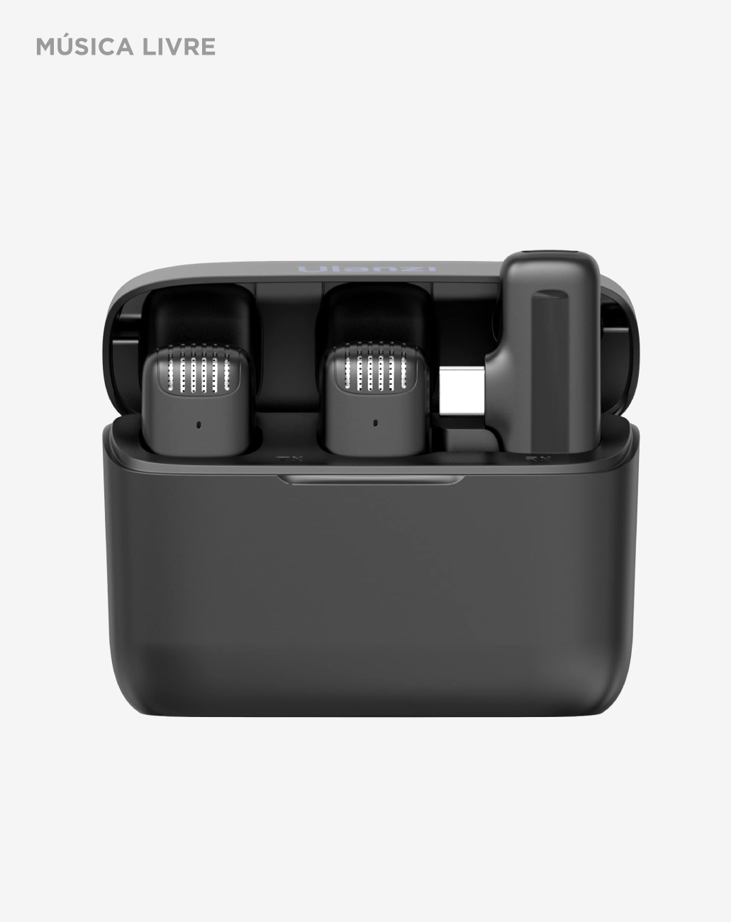 Microfone Ulanzi J12 Wireless Lapela