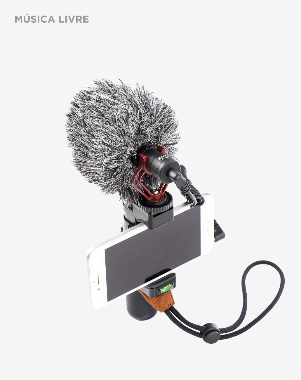 Microfone Boya BY-MM1 Condensador Cardioide Preto